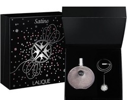 Lalique gift set, necklace & perfume