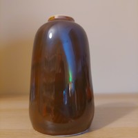 Mic century rare collector's Hólloháza porcelain vase