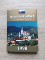 SZLOVÁK forgalmi sor  1998 UNC
