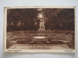 Old postcard siesta sanatorium budapest circa 1920 photo postcard