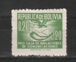 Bolivia 0100 Mi  portó 10     0,70 Euró postatiszta