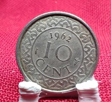 Suriname 1962. 10 cent