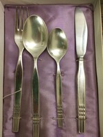 Auerhahn silver-plated children's cutlery set in box