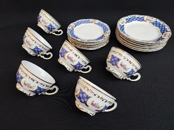 Zsolnay, Marie Antoinette tea set.