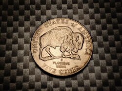 USA 5 cent, 2005 200. Évforduló - A Lewis és Clark expedíció Bölény