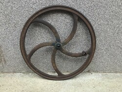 Cast iron well wheel, grinding wheel (65 cm, 14 kg)