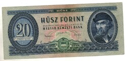 20 forint 1957 Ritka
