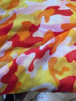 Red, yellow, beautiful, huge round scarf, fashion scarf