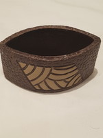 Ceramic flower bowl, bonsai bowl