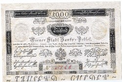 Ausztria 1000 Osztrák-Magyar gulden1800 REPLIKA  UNC