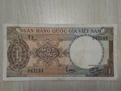 South Vietnam 1 dong banknote 1964