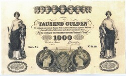 Austria 1000 Austro-Hungarian gulden 1841 replica unc