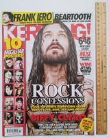 Kerrang magazin #1627 2016 Biffy Clyro Death Spells Ghost Babymetal Muse Beartooth Slipknot Borland