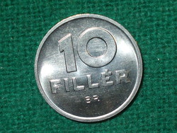 10 Filér 1991 ! It was not in circulation! Greenish!