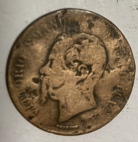 III.Napoleon császár (1852 - 1870) 5 Centimes 1862-ből (152