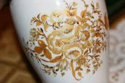 Deckelvase goldblüte amphora vase