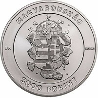Magyarország numizmatikai termék 3000 forint 2020  UNC