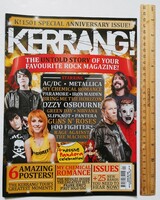 Kerrang magazin #1501 2014 Chemical Romance Guns Roses Metallica Slipknot Maiden Paramore Nirvana AC