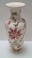 Zsolnay Orchidea / Liliom mintás nagy váza 35 cm  #