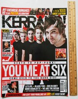 Kerrang magazin #1377 2011 You Me Six Chemical Romance Iron Maiden Amy Lee Dir En Grey Black Tide