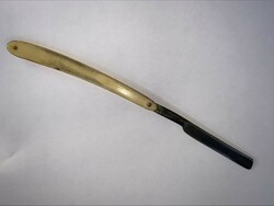 Antique solingen pollart gold medal razor