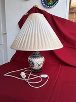 Gyönyörű régi  asztali lámpa virágos  madaras Gyűjtői szépség