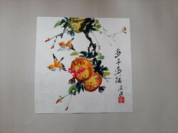 Two small birds, Chinese painting