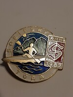 XXIX. Sobieski tour 1987 badge