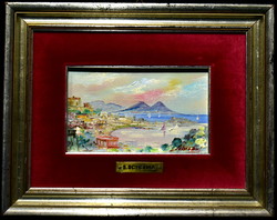 XX. No. Italian painter: Naples coast