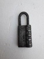 Rare antique combination lock in mint condition.