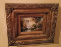 Countryside small framed picture