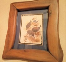 Birds in a Wooden frame from South Africa