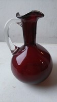 Small tourist souvenir vase or pitcher from Murano 1950/60 13cm