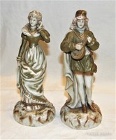 Antique ebs ernst bohne & sohne - porcelain figurine couple