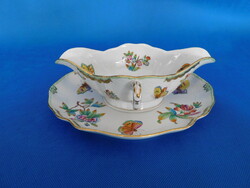 Herend Victoria sauce bowl + base