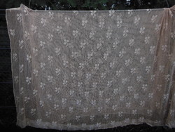 Curtain - 340 x 215 cm - hand crocheted - perfect - width 215 cm - length 340