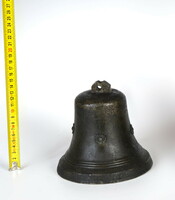 Cast iron bell - pigeon .1800 Century. Sounds nice.