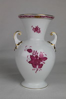 Herend Appony patterned vase purple