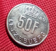 Luxemburg 1989. 50 frank