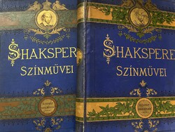 Shakespeare színmûvei - 6 kötetes kiadás, 1886
