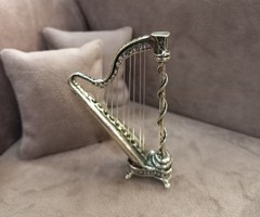 Ezüst Miniatűr Hárfa