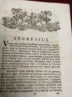 Tractatus theoretico-practicus de Succesione ex testamento. Jogi könyv 1771-ből. Gyűjtői ritkaság!