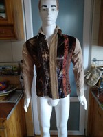 Francia patchwork férfi ing