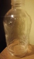 Old infusion bottle