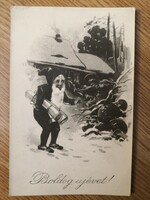 Retro Szilveszteri /Újévi képeslap /1966