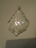 Old antique approx. 1880 crystal pendant curio full secis rarity large size