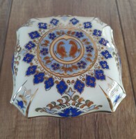 Old Zsolnay persian pattern bonbonier, box