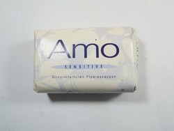 Retro régi Amo Sensitive szappan pipereszappan - LEVER gyártó - 1999-as évekből