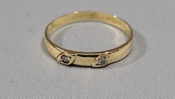14 K arany gyűrű 1,31 g