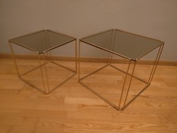 Retro coffee table that can be pushed together